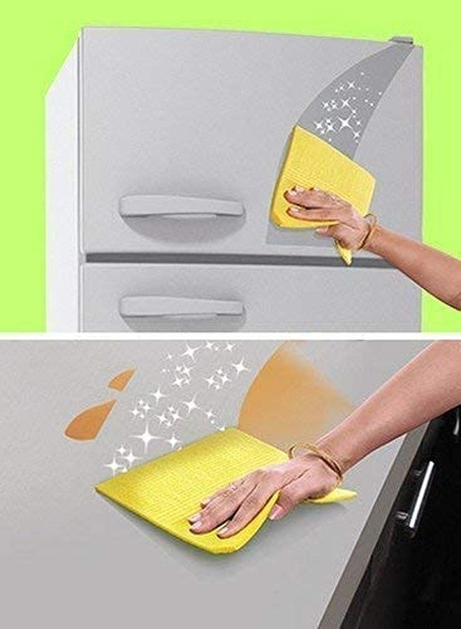 Shopfleet مناديل إسفنجية من السليلوز والقطن من شوب فليت للمطبخ، 170 × 210 مم - 5 قطع - Image 3